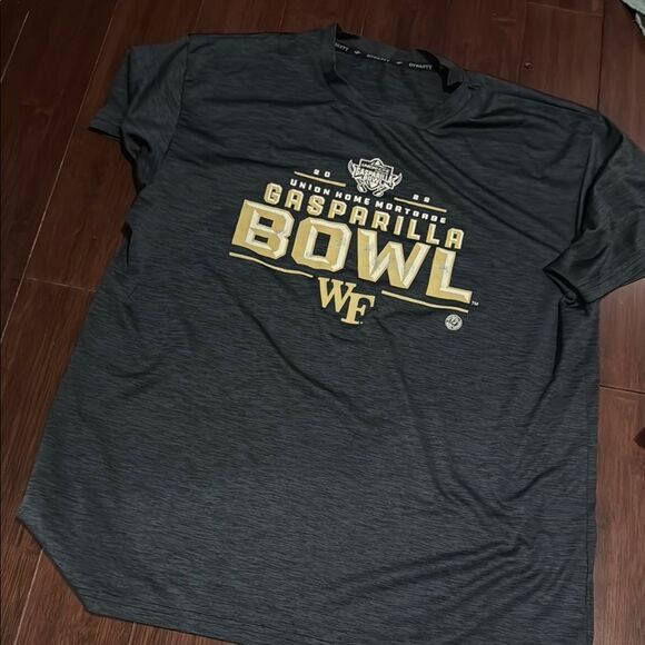 Men’s Large Dri Fit T - WAKE FOREST Football T Shirt- Navy - NWOT - Picture 1 of 2